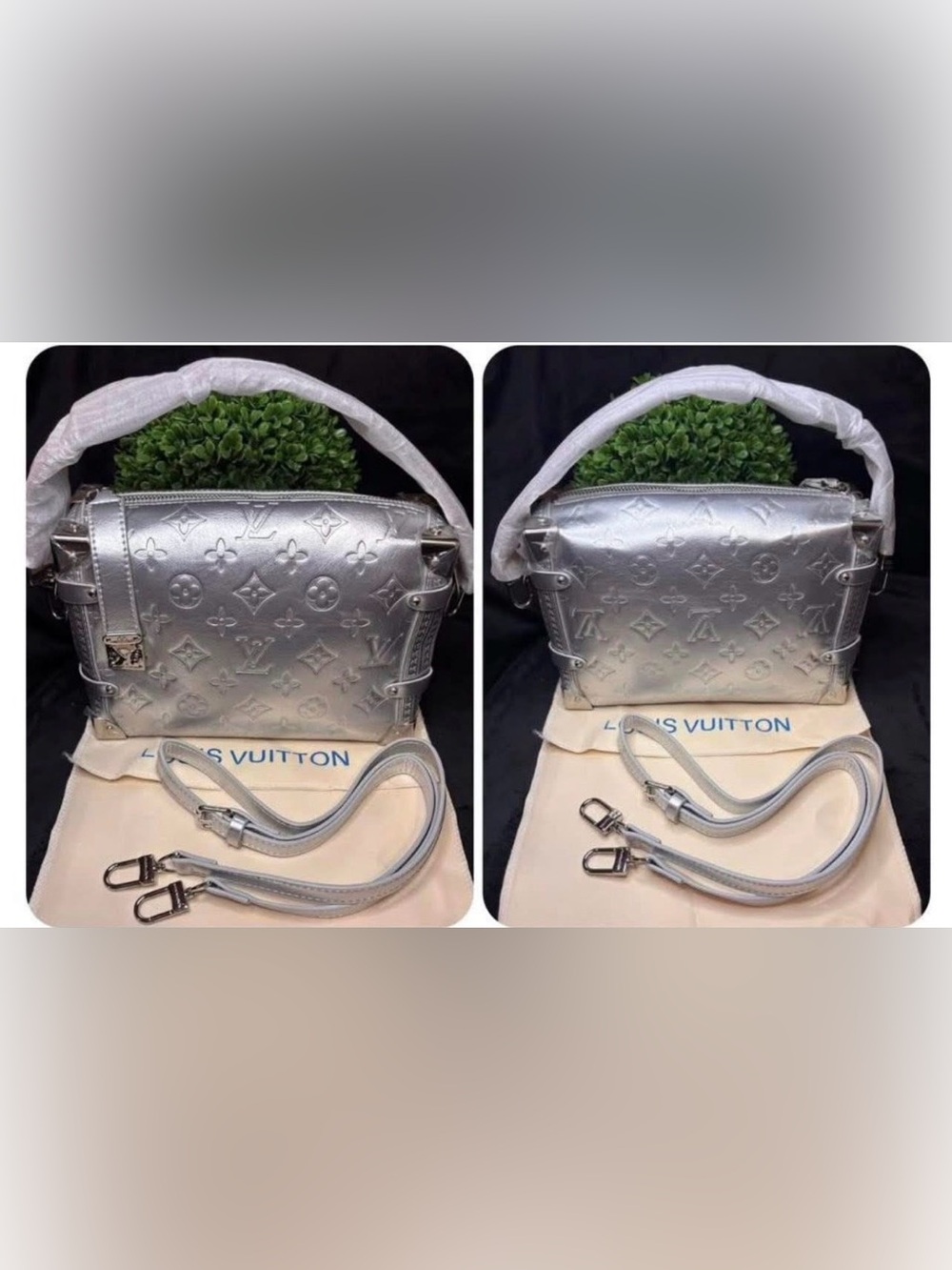 Louis Vuitton Metallic Trunk Bag